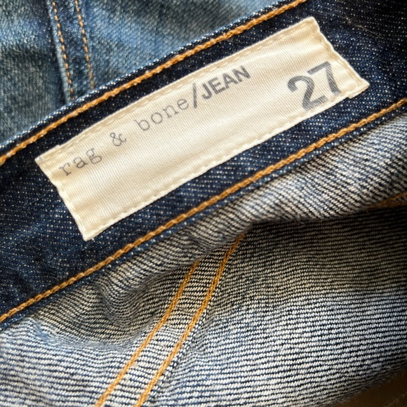 Rag & bone The Cut Off denim shorts. Size 27. Warwick Wash - Picture 6 of 8
